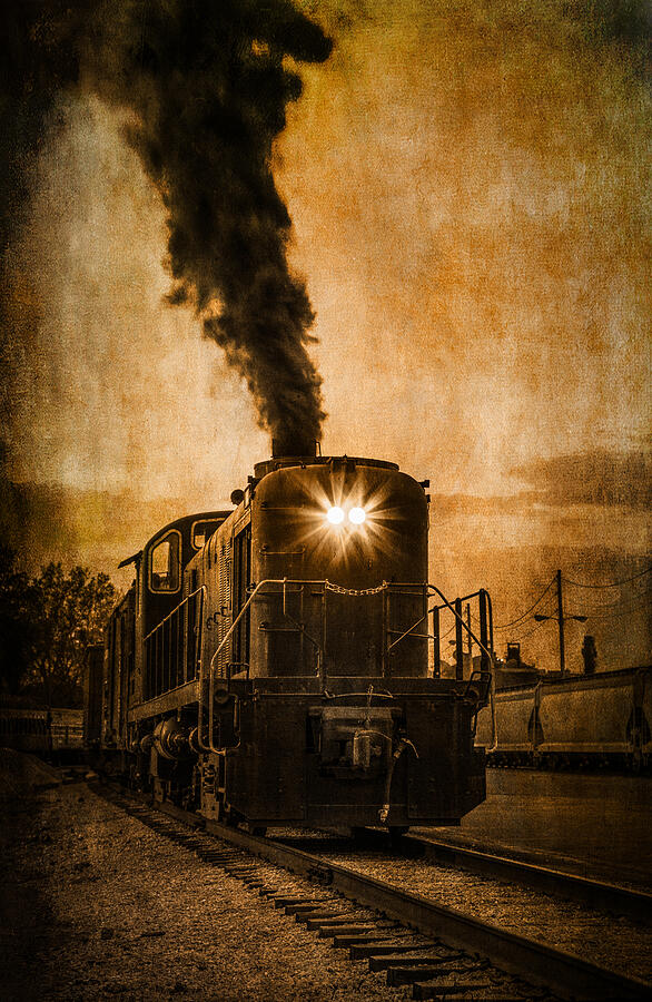 Vintage Locomotive Photograph by Dale Kincaid