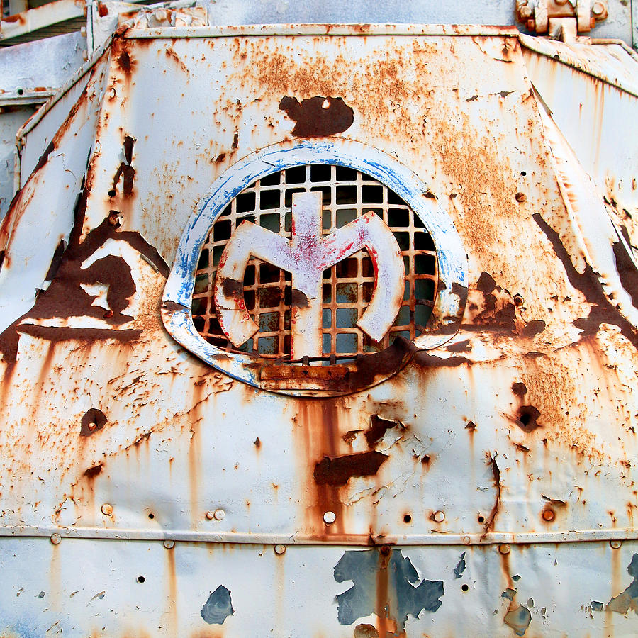 Vintage Mack Truck Logo Photograph by Art Block Collections