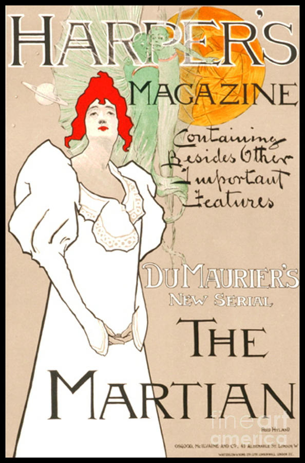 Vintage Magazine Cover 1898 Photograph by Padre Art