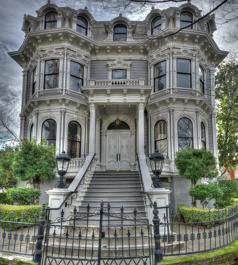 Vintage Mansion Photograph By Robert Carlsen - Pixels