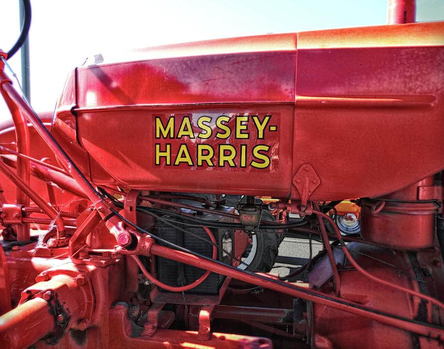 Vintage Massey Harris Tractor Photograph by Ann Powell