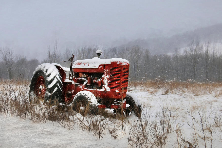 Vintage McCormick Tractor Photograph by Lori Deiter