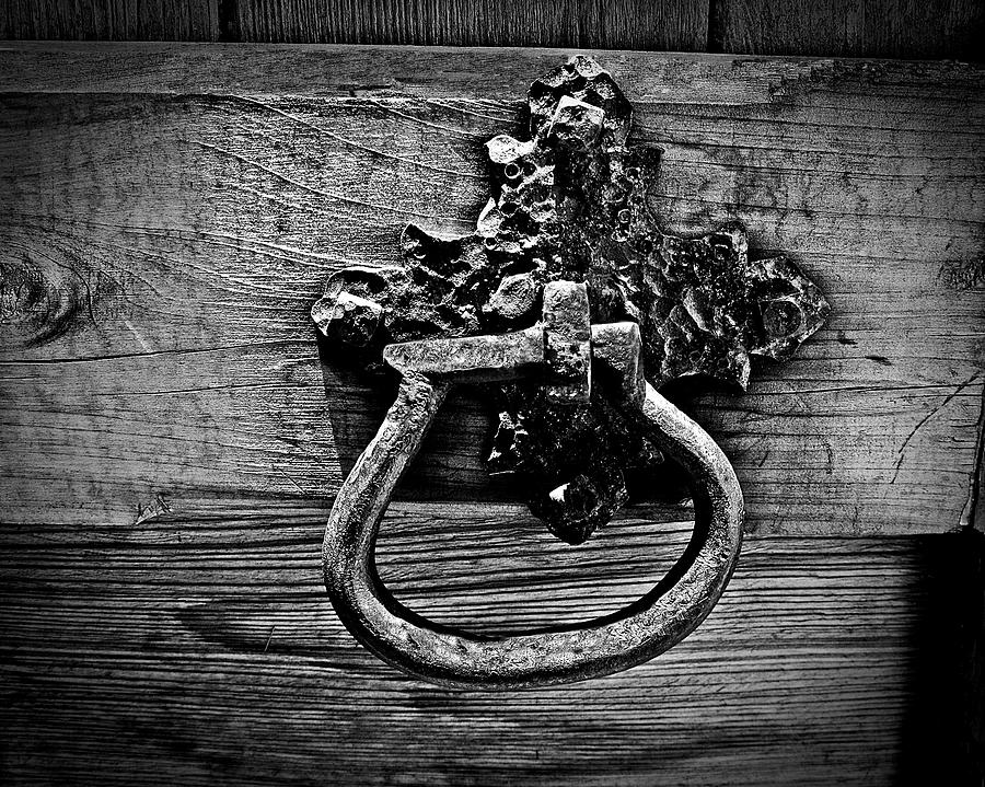 Vintage Metal Handle Photograph by Perry Webster