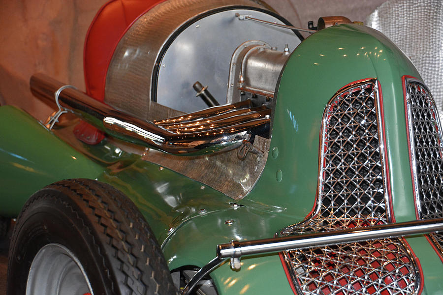 Vintage Midget Racer Front End Photograph by Mike Martin