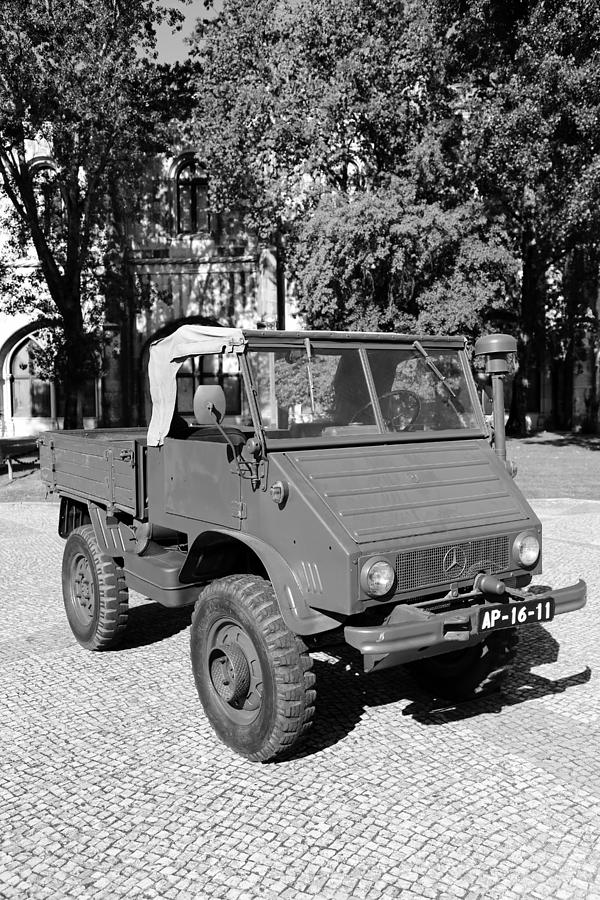 Vintage Military Truck 1b Photograph by Andrew Fare