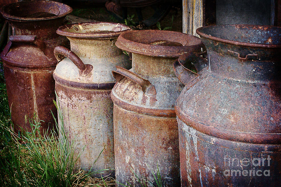 old milk pitchers