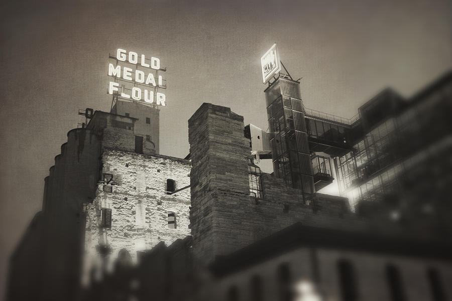 Vintage Mill City Photograph by Hermes Fine Art