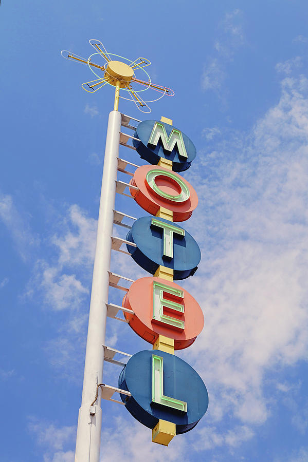 Vintage Motel Photograph by Melanie Alexandra Price