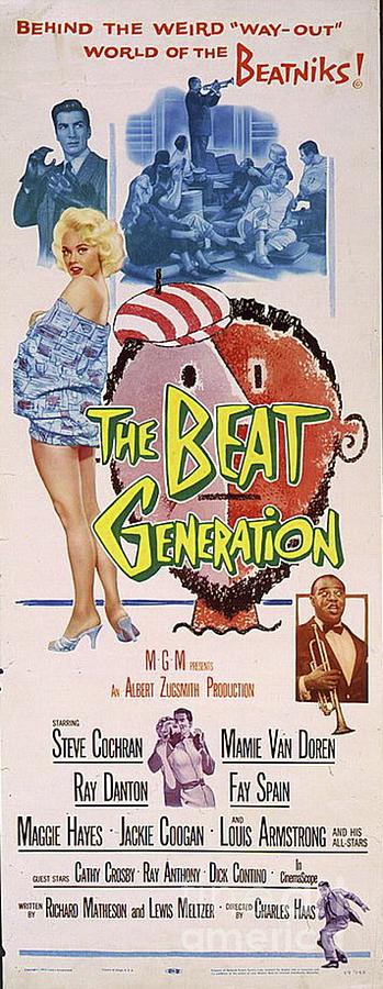 Vintage Movie Posters, The Beat Generation Painting