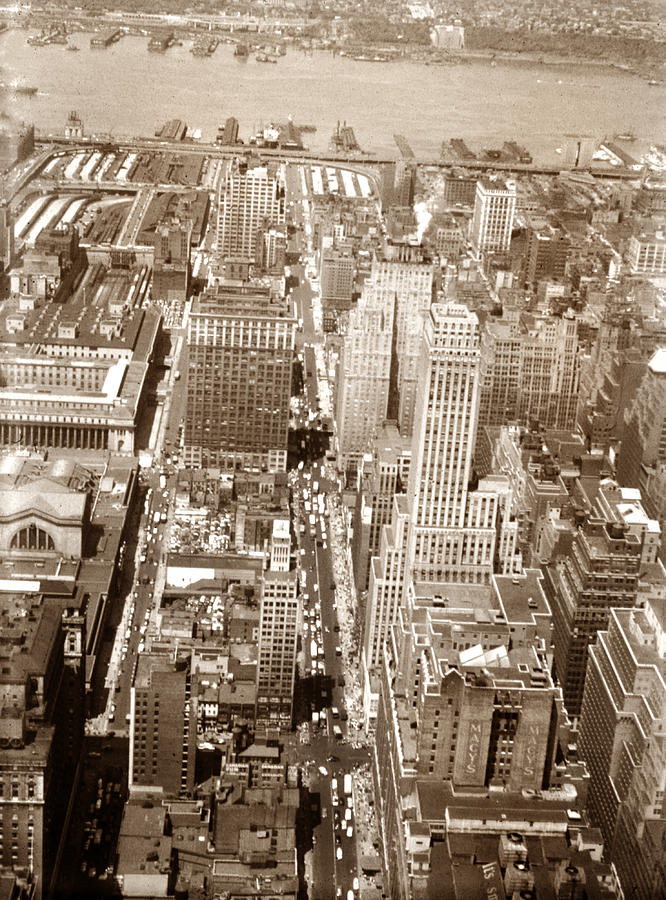 Vintage New York Manhattan Photograph by Marilyn Hunt