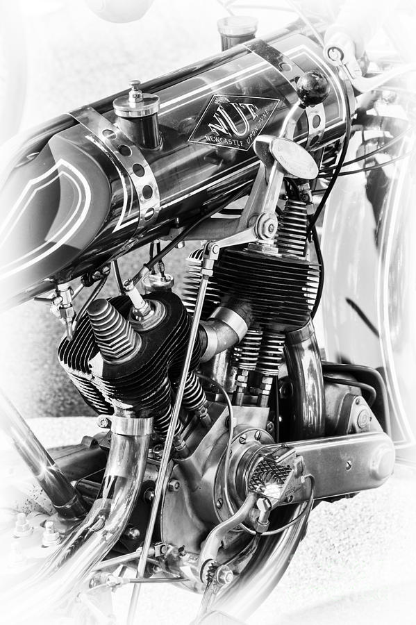 Vintage NUT Motorcycle Photograph by Tim Gainey