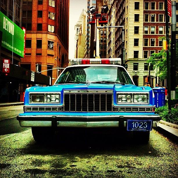 Summer Photograph - Vintage Nypd. #car #nypd #nyc by Luke Kingma