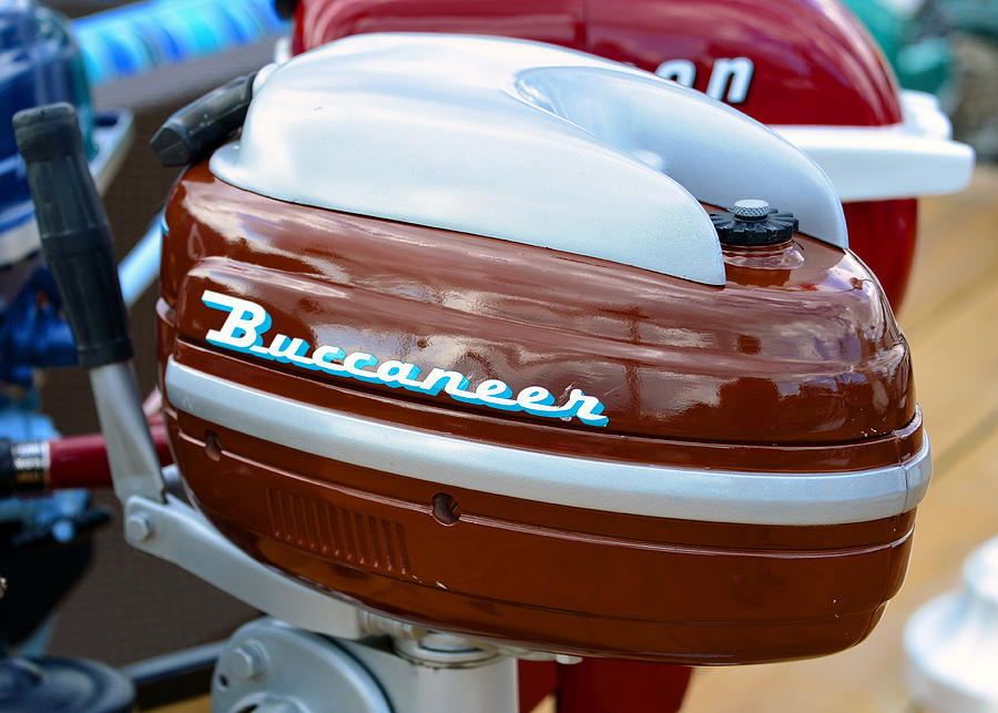 Vintage outboard 2 Photograph by David Lee Thompson