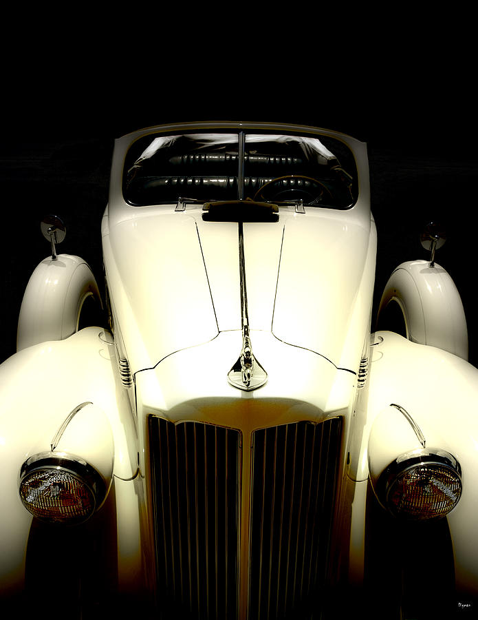 Car Photograph - Vintage Packard Convertible  by Steven Digman