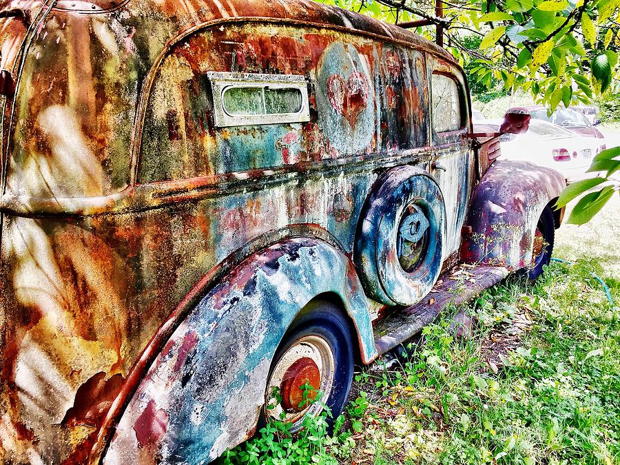 Vintage Painters Van by Sue M Marshall Vintage Painters Van by Sue M Marshall