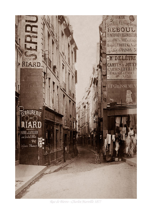 Vintage Paris 21b Photograph by Andrew Fare