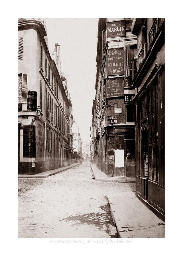 Paris Photograph - Vintage Paris 24b by Andrew Fare