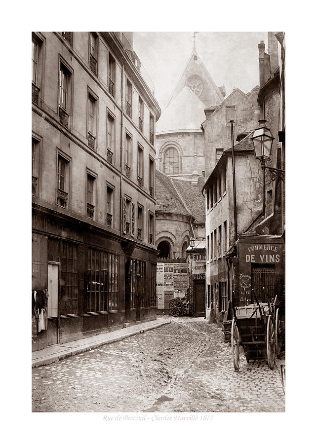 Paris Photograph - Vintage Paris 25b by Andrew Fare