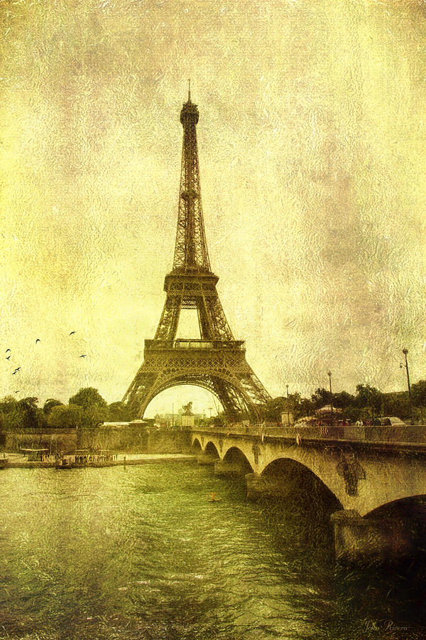 Vintage Paris Photograph by John Rivera