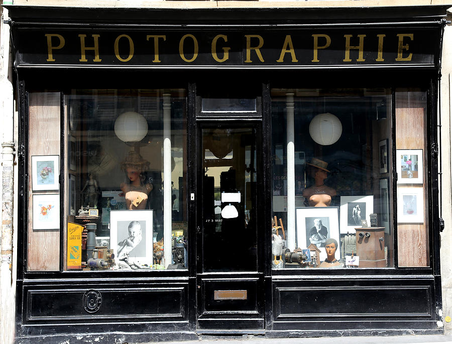 Vintage Photography Shop 1 Photograph by Andrew Fare
