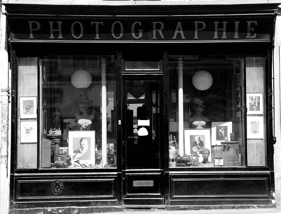 Vintage Photography Shop 2 Photograph by Andrew Fare