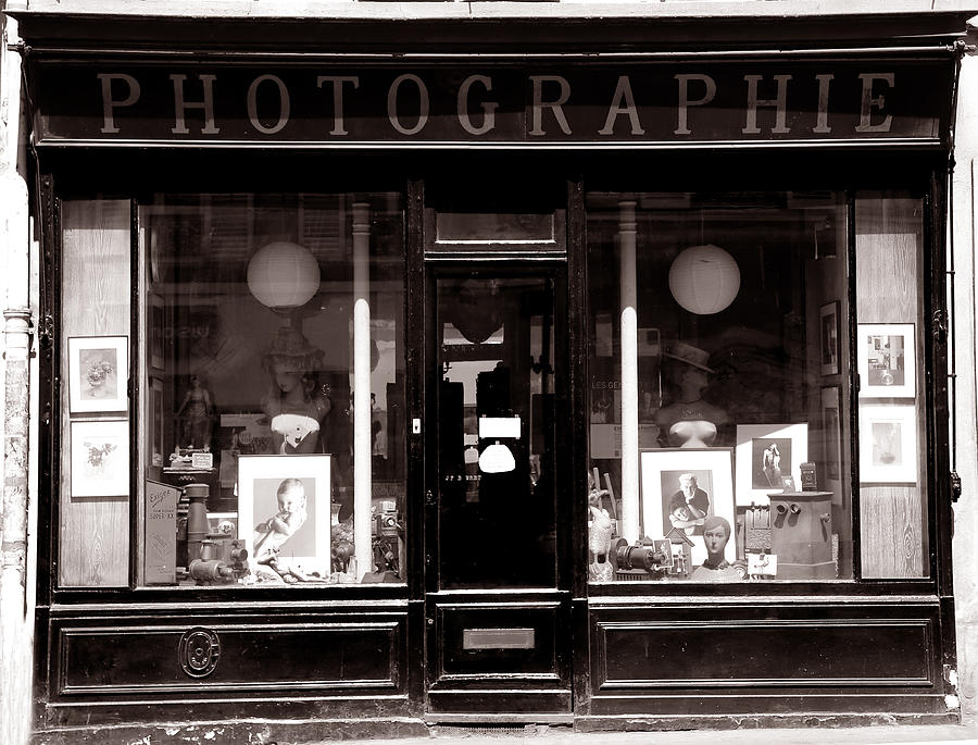 Vintage Photography Shop 3 Photograph by Andrew Fare