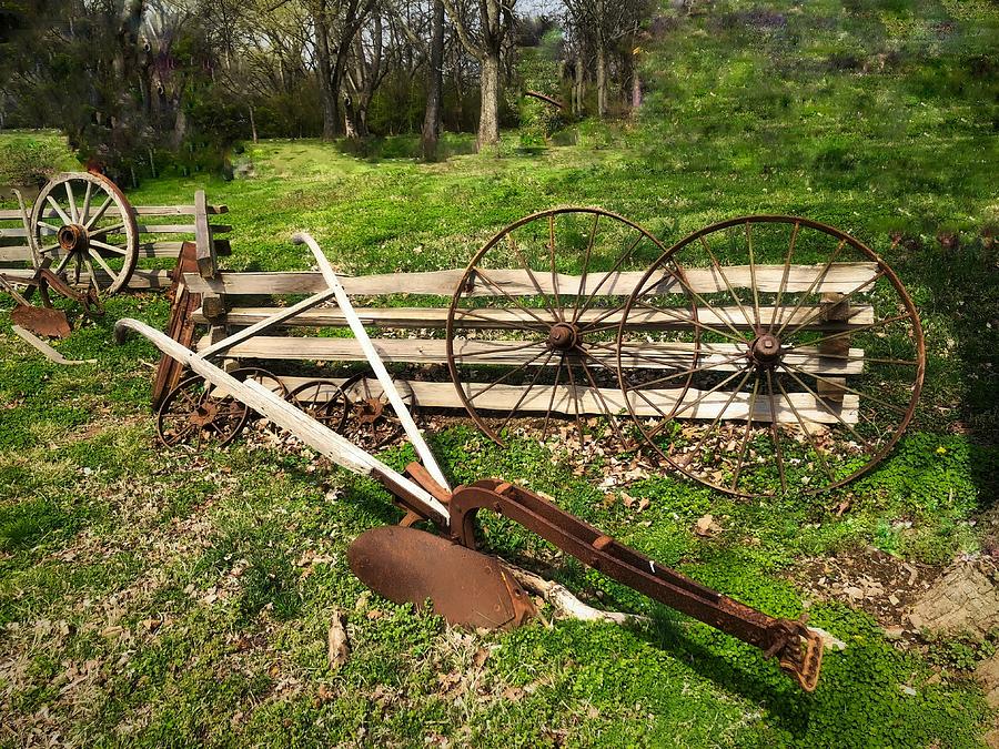 Vintage Plow Photograph by Betsy Cullen - Fine Art America