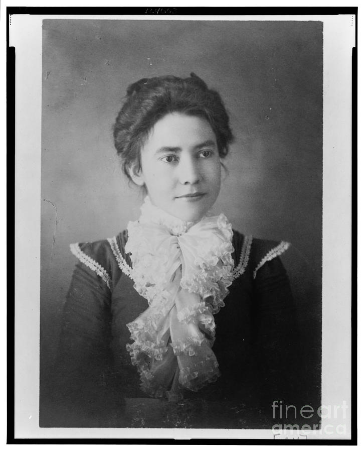 Vintage Portrait of young lady Photograph by Vintage Collectables