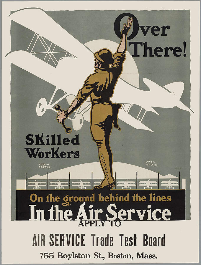 Vintage poster - Air Service Trade Test Board Painting by Vintage ...