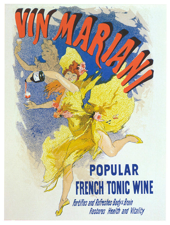 Vintage poster - French Wine Painting by Vintage Images - Fine Art America
