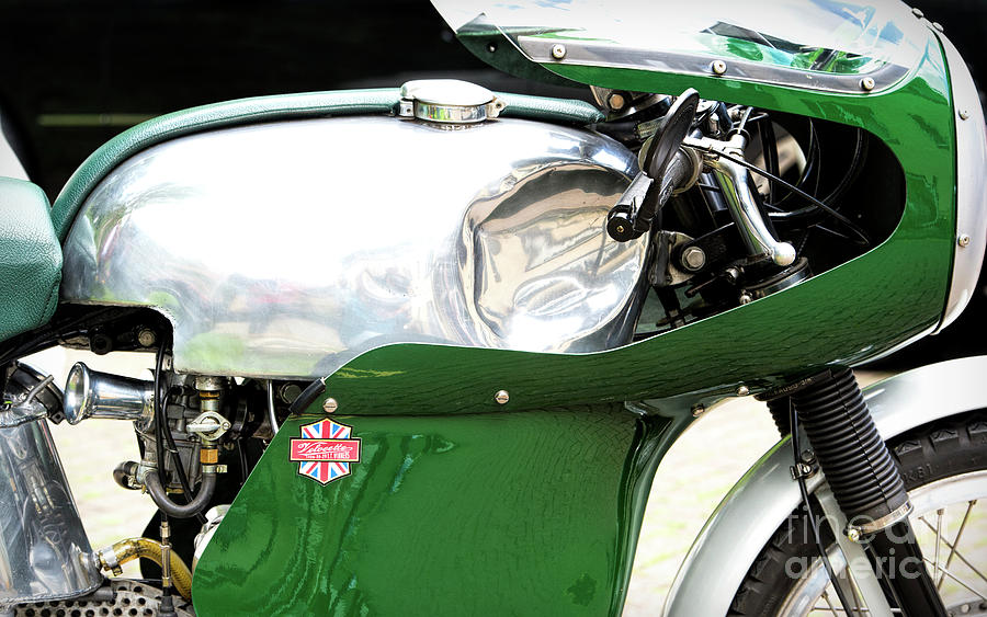 Vintage Racing Velocette Photograph by Tim Gainey