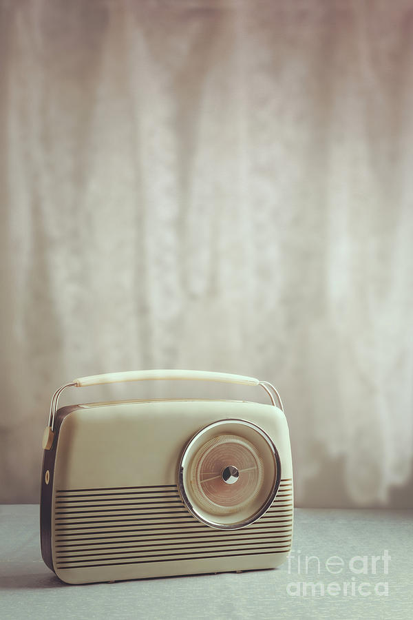Vintage Photograph - Vintage Radio by Amanda Elwell