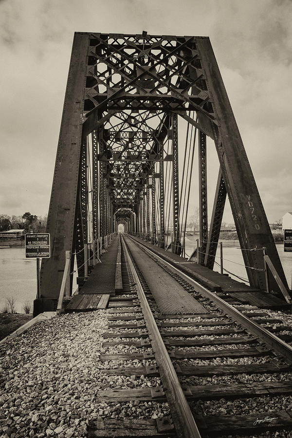Vintage Railroad Bridge Photograph by Jurgen Lorenzen