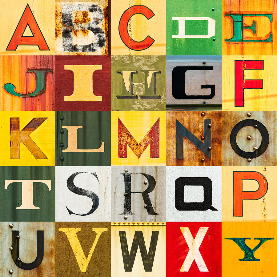 letter shape collage maker