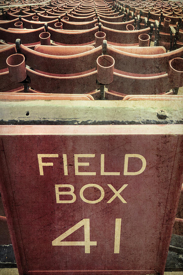 Vintage Red Sox Fenway Park Seats Photograph by Joann Vitali