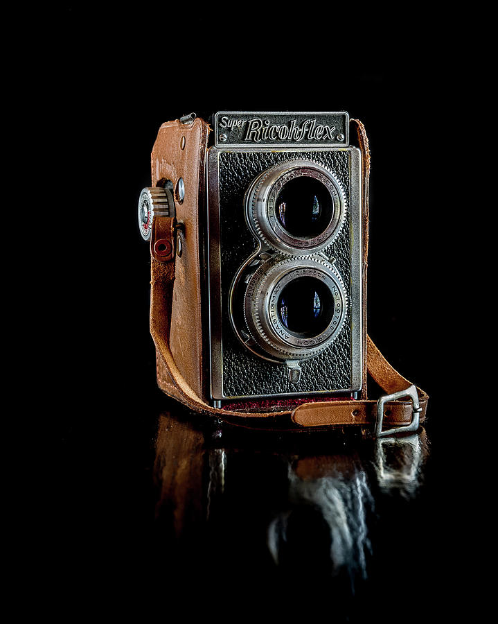 Vintage Ricohflex camera Photograph by Adam Reinhart
