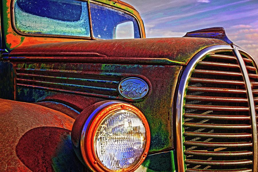 Vintage Rust N Colors Photograph by Amanda Smith