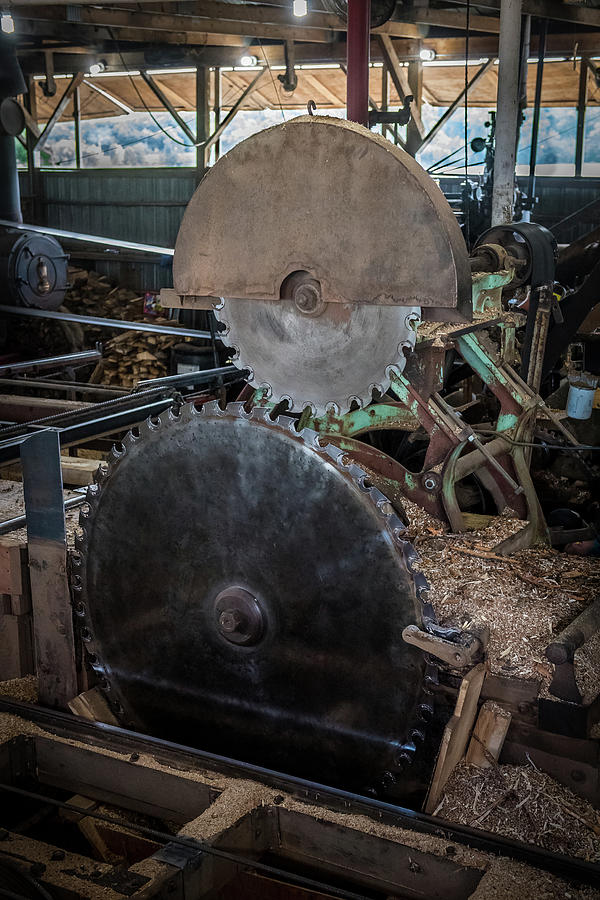 Vintage Saw Mill Photograph by Paul Freidlund