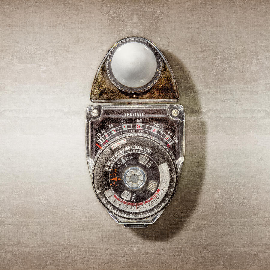 Vintage Sekonic Deluxe Light Meter Photograph by YoPedro