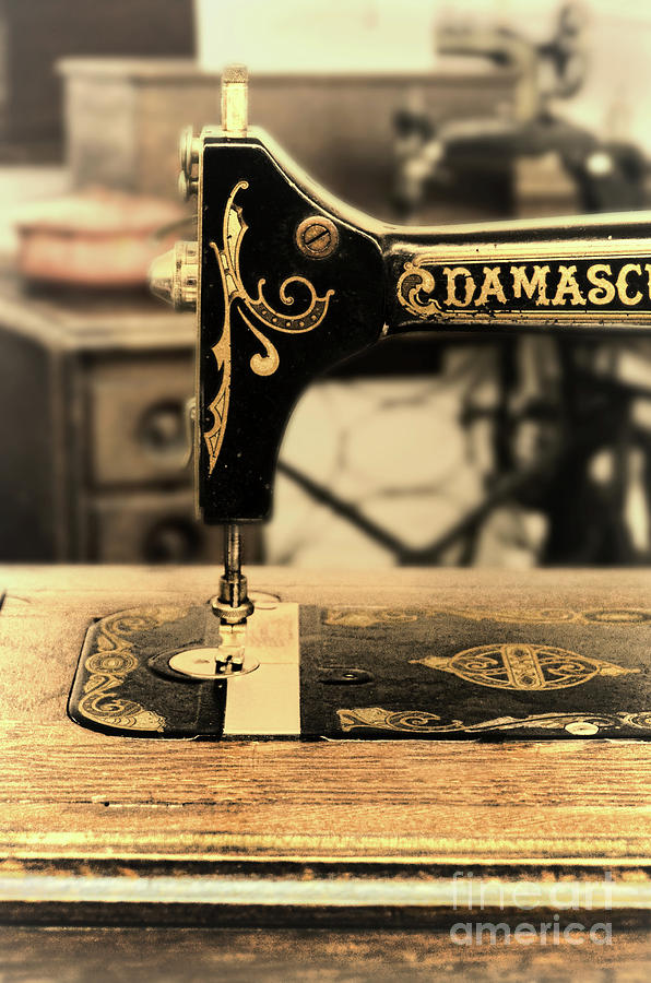 Vintage Sewing Machine Photograph by Jill Battaglia