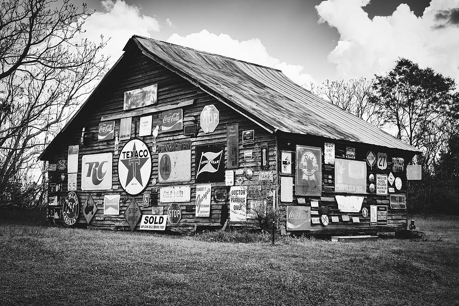 Vintage Signs On Old Barn Photograph by Mountain Dreams