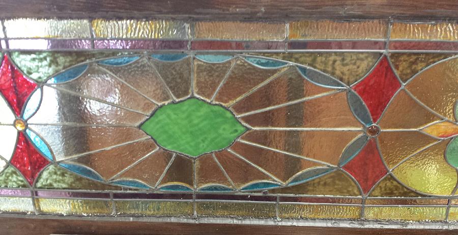 Vintage Stained Glass Photograph