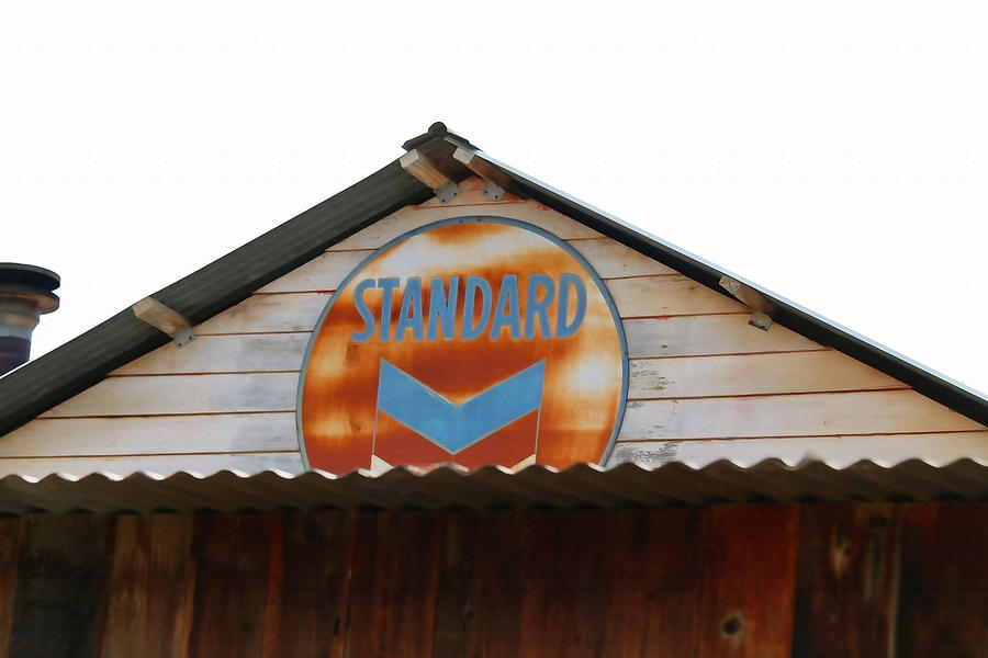 Vintage Standard Oil Sign Photograph by Art Block Collections