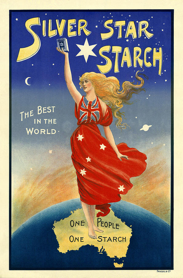 Vintage Starch Ad Photograph by Andrew Fare
