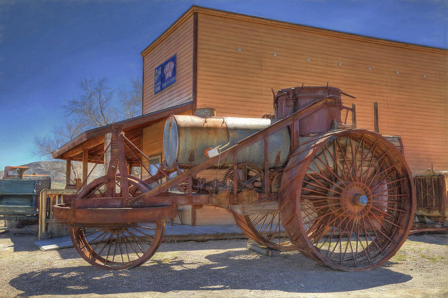 Vintage Steam Tractor Photograph by Donna Kennedy
