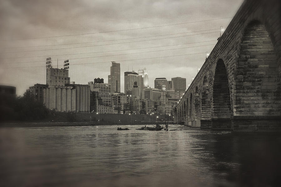 Vintage Stone Arch South Side Photograph by Hermes Fine Art