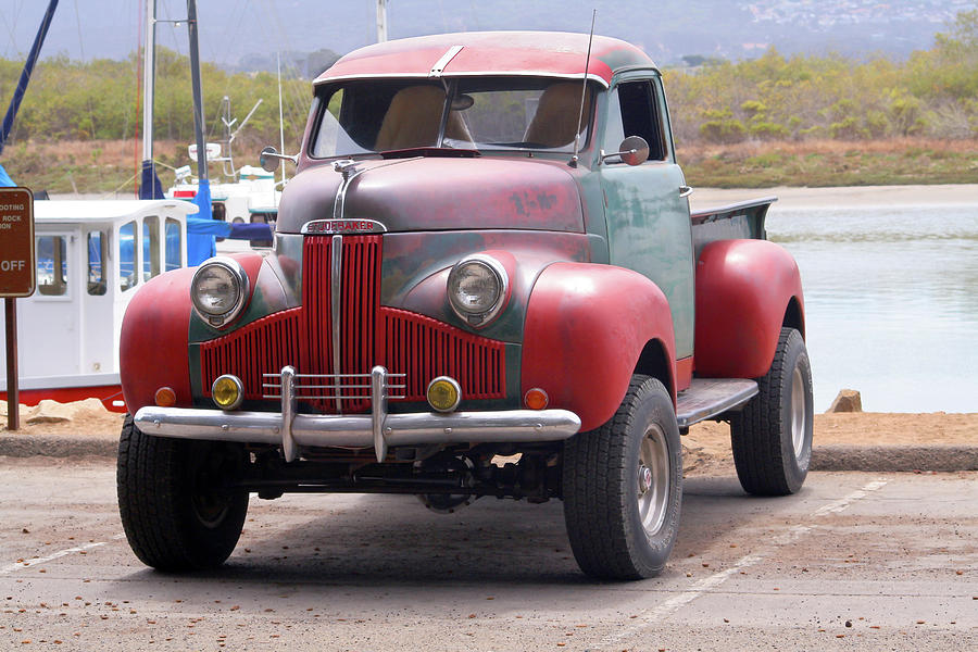 Vintage Studebaker Truck Photograph by Art Block Collections
