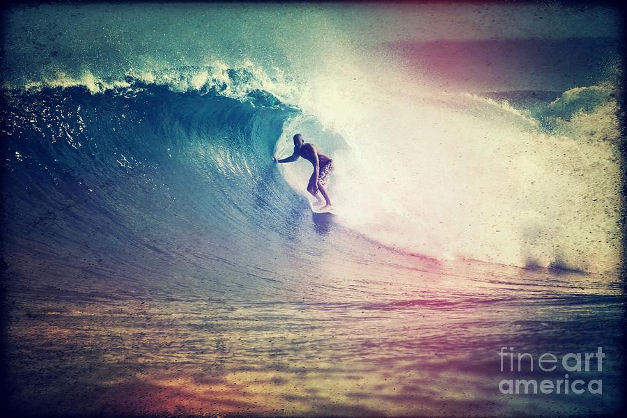 Vintage Surf Style Photograph by Paul Topp
