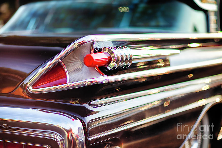 Vintage Tail Light Photograph by George Oze