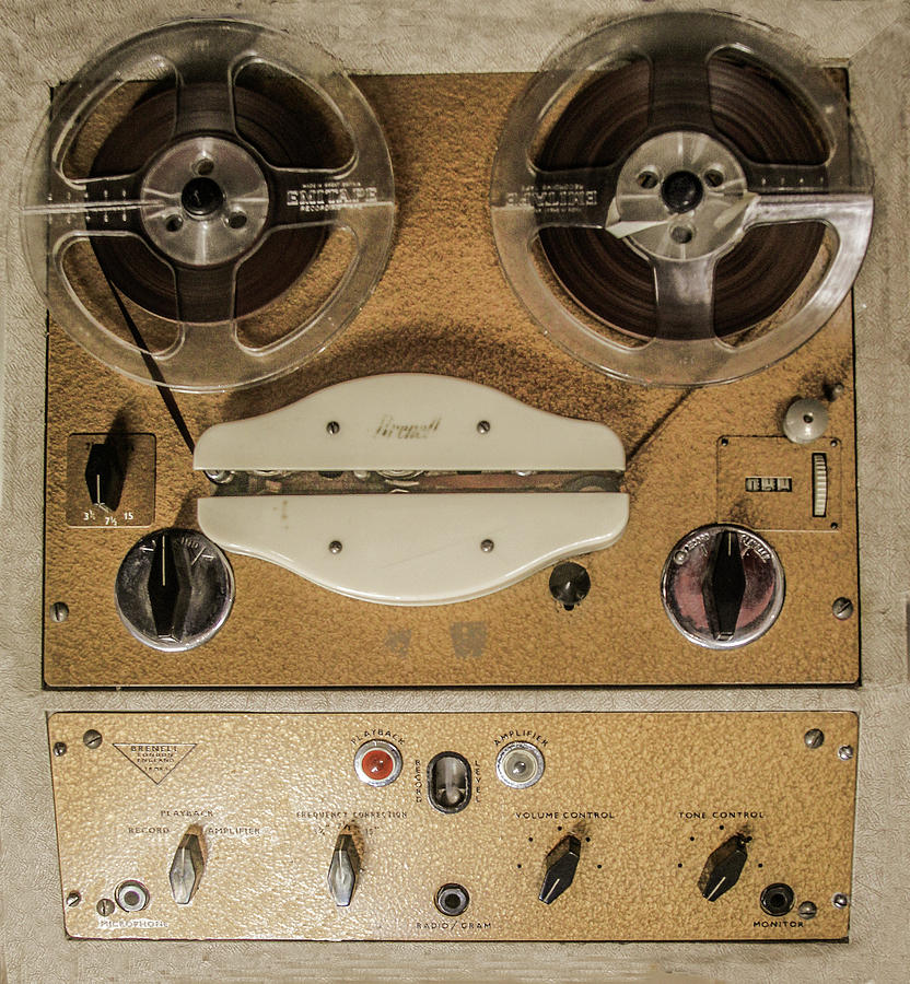 Vintage tape sound recorder reel to reel Photograph by Tom Conway